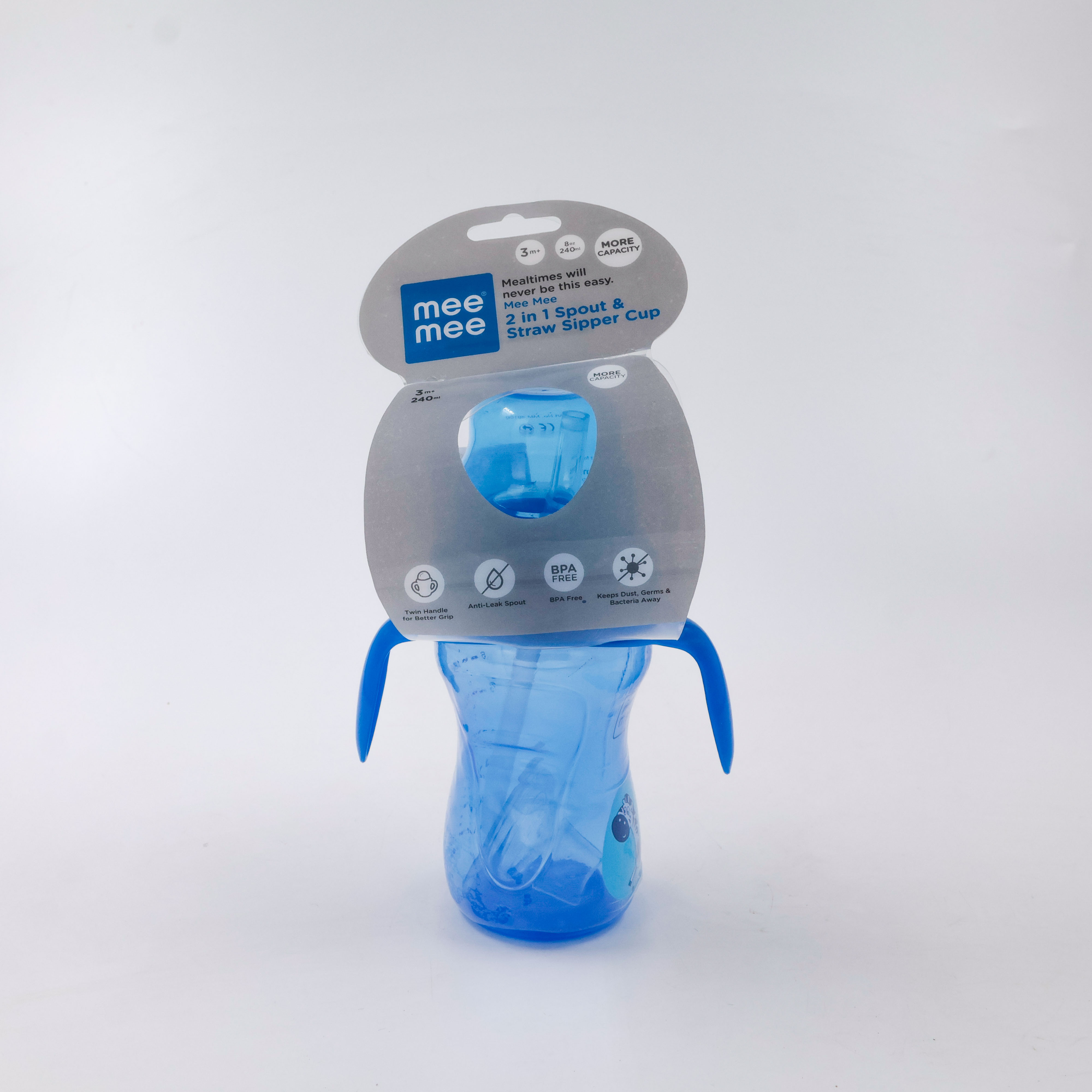 Meemee Baby Straw Sipper 41010-A 1PC